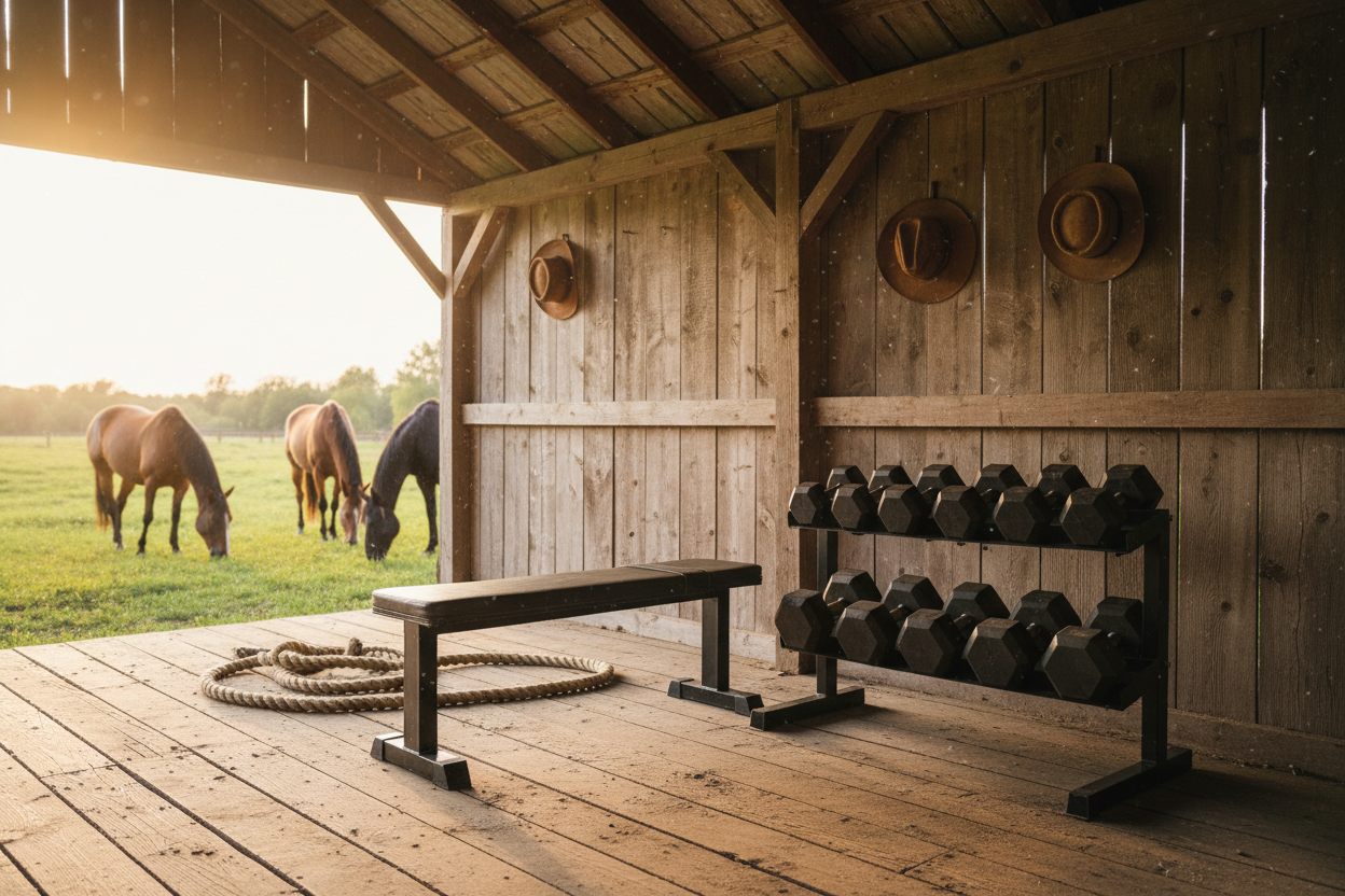 Bannière Country Gym - Ultra réaliste